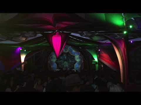 Dr Space blasting Ingrained Instincts & Nukleall 'Burning Neurons' at Sonica Festival 2017