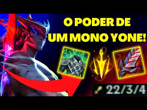 É ASSIM QUE DOU 1V9 QUASE TODO JOGO DE YONE! #2  - YONE SEASON 12 - LEAGUE OF LEGENDS