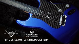 Fender Custom Lexus LC Stratocaster Limited Edition Video