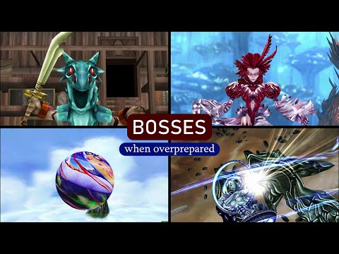 Final Fantasy IX - All Bosses | Overprepared Kills Montage