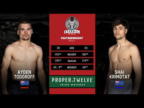 Eternal MMA 99: Ayden Todoroff VS Shai Krimotat | FULL FIGHT