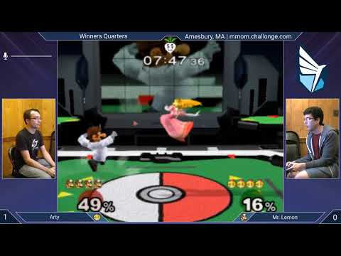 MMOM166 SSBM - Arty (Peach) vs. Mr. Lemon (Dr. Mario) - Melee WQF