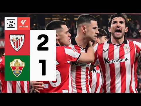 Resumen Athletic Club vs Elche Jornada 25
