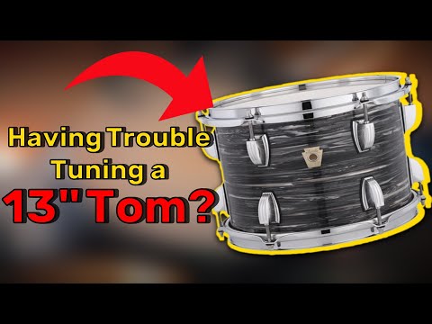 Drum Tuning: Tips for Tuning a 13" Tom