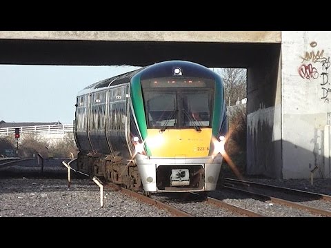Irish Rail 22000 Class Intercity Trains x 2 - Park West & Cherry Orchard