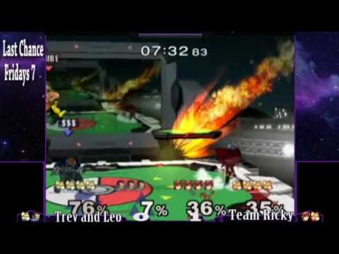 LCF 7 - Trev and Leo vs Team Ricky - SSBM Winner's Round 2 - Smash Melee Doubles