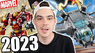 LEGO MARVEL 2023 SETS! (rip $550 Hulkbuster, $50 Hulkbuster New Best Friend) by MandRproductions