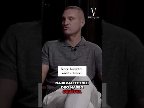 Vidić: Neće huligani voditi državu
