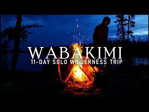 11-Day Solo Wilderness Camping in Intense Weather & Bugs - Wabakimi