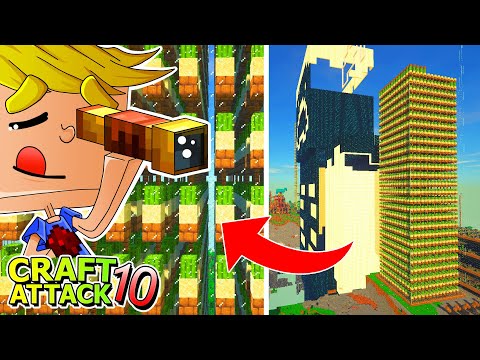 SERVERABSTURZ bei 1256 DOPPELKISTEN KAKTUS?! TÜV Spark CHECKT die LAGE! - Minecraft Craft Attack 10