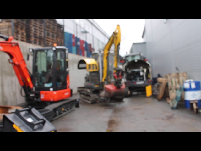 621287 Wacker Neuson crawler excavator 38z3 with accessories