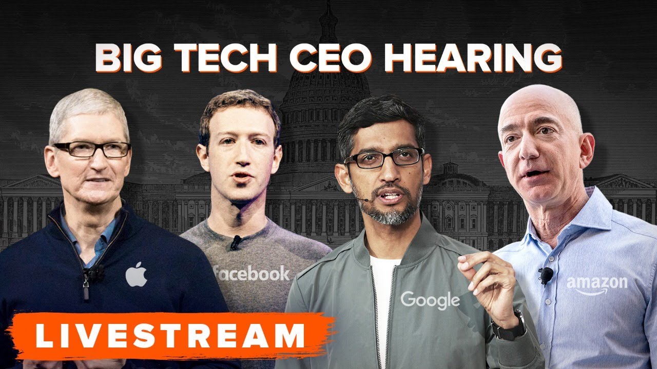 Big Tech Antitrust Hearing: Amazon Apple Facebook Google 11 Cover