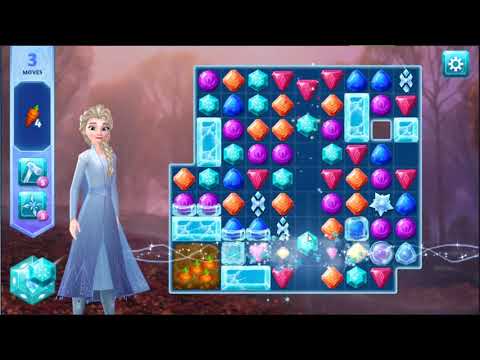 Disney Frozen Adventures Level 125 - NO BOOSTERS ❄️👸⛄ | SKILLGAMING ✔️