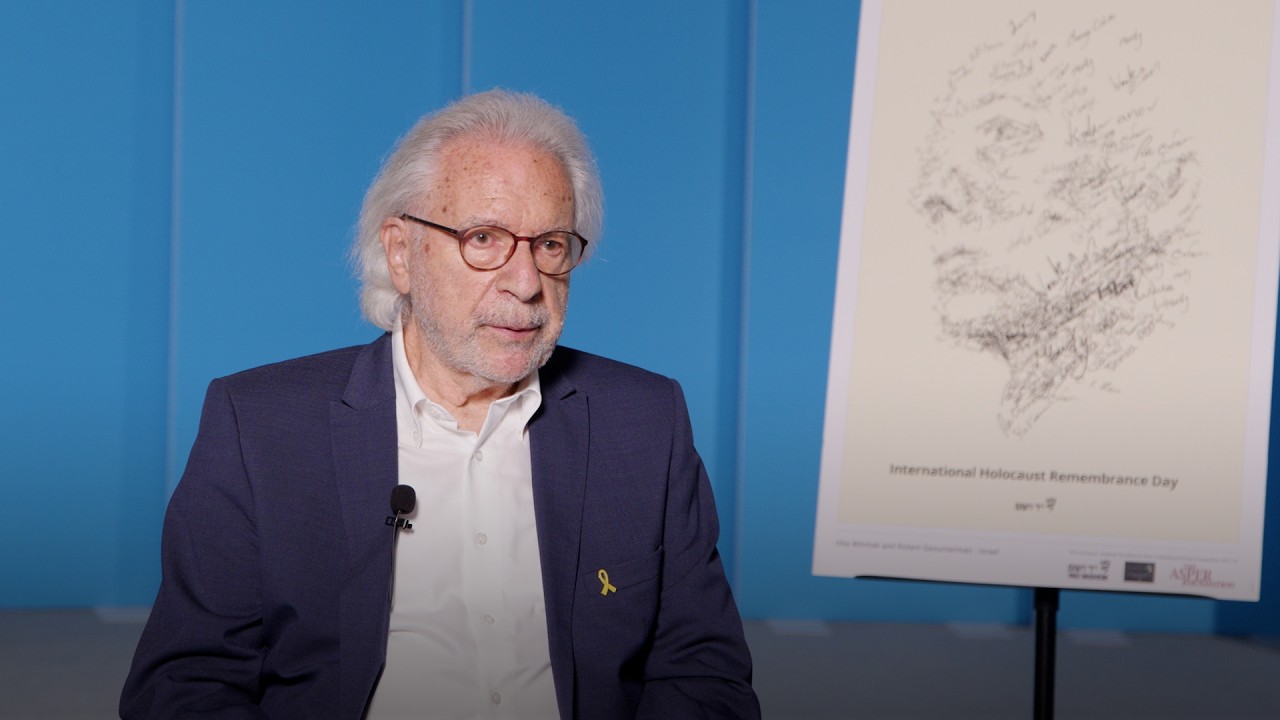 Interview mit dem Holocaust-Überlebenden Dirk Peter Adler