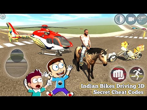 Secret Cheat Codes in Indian Bikes Driving 3D | Shiva and Kanzo Gameplay