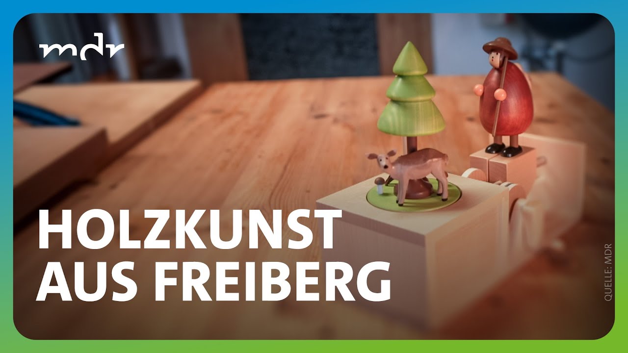 Deutschlands beste Nachwuchs-Holzkunstmacherin kommt aus dem Erzgebirge | MDR um 4 | MDR