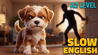 My Dog Saved My Life and Shocked Everyone | Easy English Listening Practice Story (A2 Level)