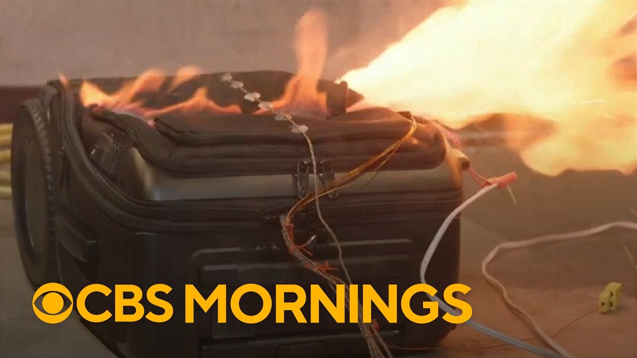 FAA studying battery fires on planes to address growing concern