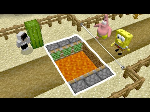 Traps for Spongebob and Friends In Minecraft - To Be Continued meme made by Cooba Craft