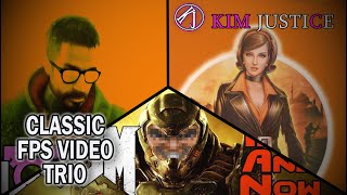 The Classic FPS Trio (DOOM, Half-Life, No One Lives Forever) | Kim Justice