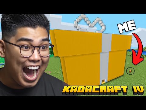 I Built Sly The LARGEST GIFT in Minecraft | Kadacraft S4EP28