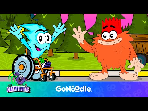Fast Friends with Flash Bolton|Champiverse|GoNoodle