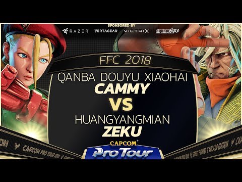 Qanba Douyu XiaoHai (Cammy) vs Huangyangmian (Zeku) - FFC 2018 - CPT 2018