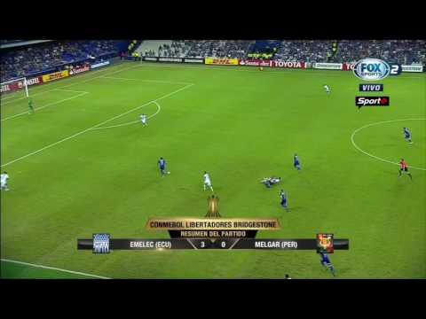 Emelec vs Melgar 3-0 GOLES Y RESUMEN Copa Libertad...