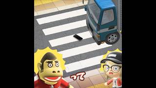 スマホが溝に落ちそう!!#あつ森 #animalcrossing #あつまれどうぶつの森