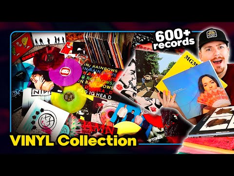 My ENTIRE 600+ Vinyl Collection Tour 2024!