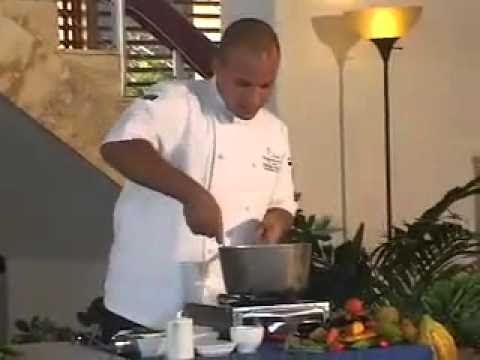 St Lucia - Cooking Class with Exec Chef Jonathan Dearden - YouTube