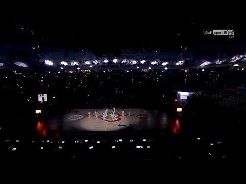 Latvia vs Brazil 2023 FIBA Basketball World Cup Jakarta Indonesia Pre Game Ceremony Song Music, HD