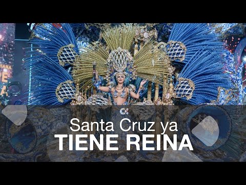 El Carnaval de Santa Cruz de Tenerife ya tiene reina, Andrea Peña con la fantasía «Lisboa»