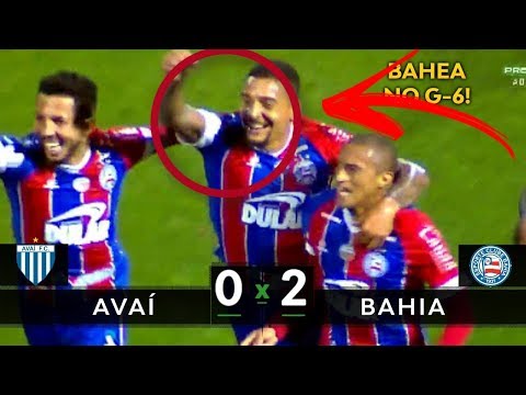 Bahia x Avai: 2x0  Gols Brasileirão (2019)
