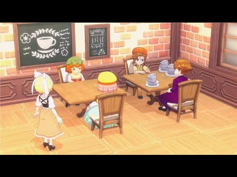 Story of Seasons: Grand Bazaar Jules, Gabriel, Clara and Nadine scene #storyofseasons 