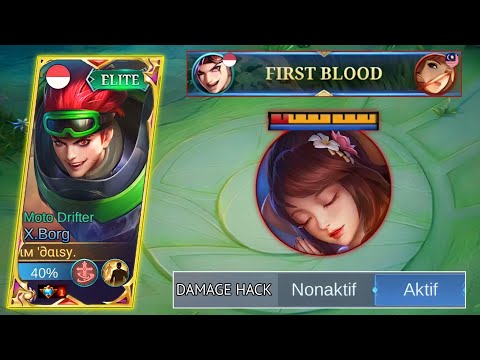 X-BORG NEW META DAMAGE HACK ON || X-BORG BRUTALITY 100% NO MERCY || MLBB