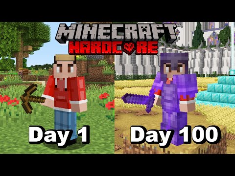 Quiff - I Survived 100 Days In HARDCORE Minecraft And Here's What Happened...