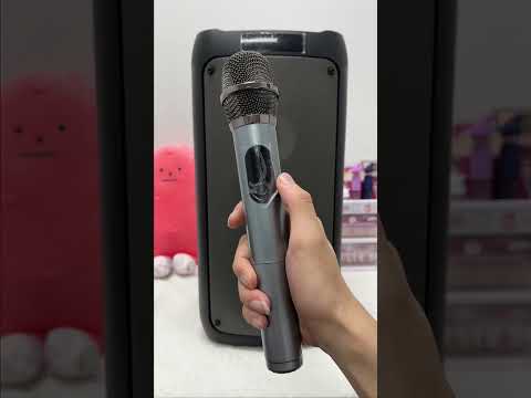 JYX Professional Karaoke Machine with 2 Microphones, Deep Bass Speaker