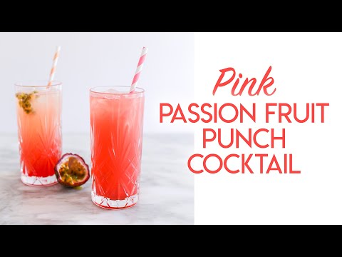 Passion Fruit Punch Cocktail Recipe