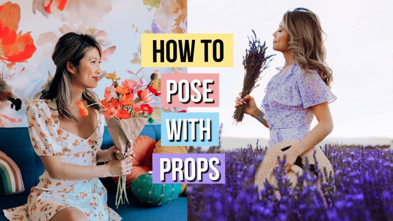 how to take aesthetic pictures at home! cottagecore props + poses