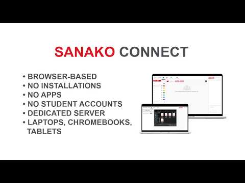 Windows Sanako Connect Online Classes Service, English Lnaguage