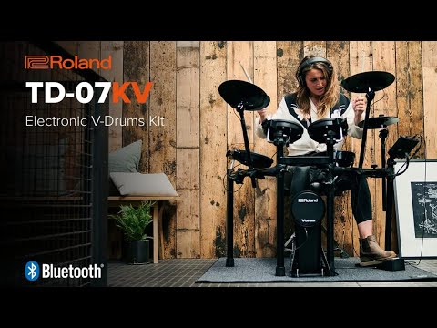 New Roland TD-07KV Electronic V-Drums Kit