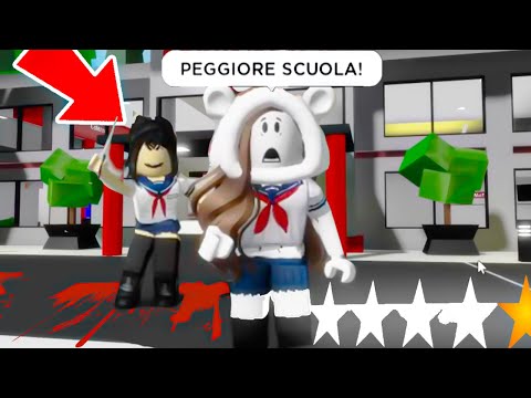 SONO ANDATA NELLA PEGGIORE SCUOLA DI BROOKHAVEN ROBLOX!