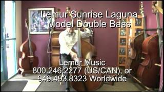 Lemur Music Sunrise series Laguna model Double Bass