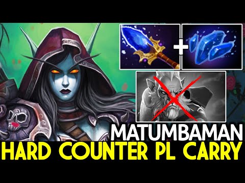MATUMBAMAN [Drow Ranger] Hard Counter PL with Scepter + Shard Dota 2