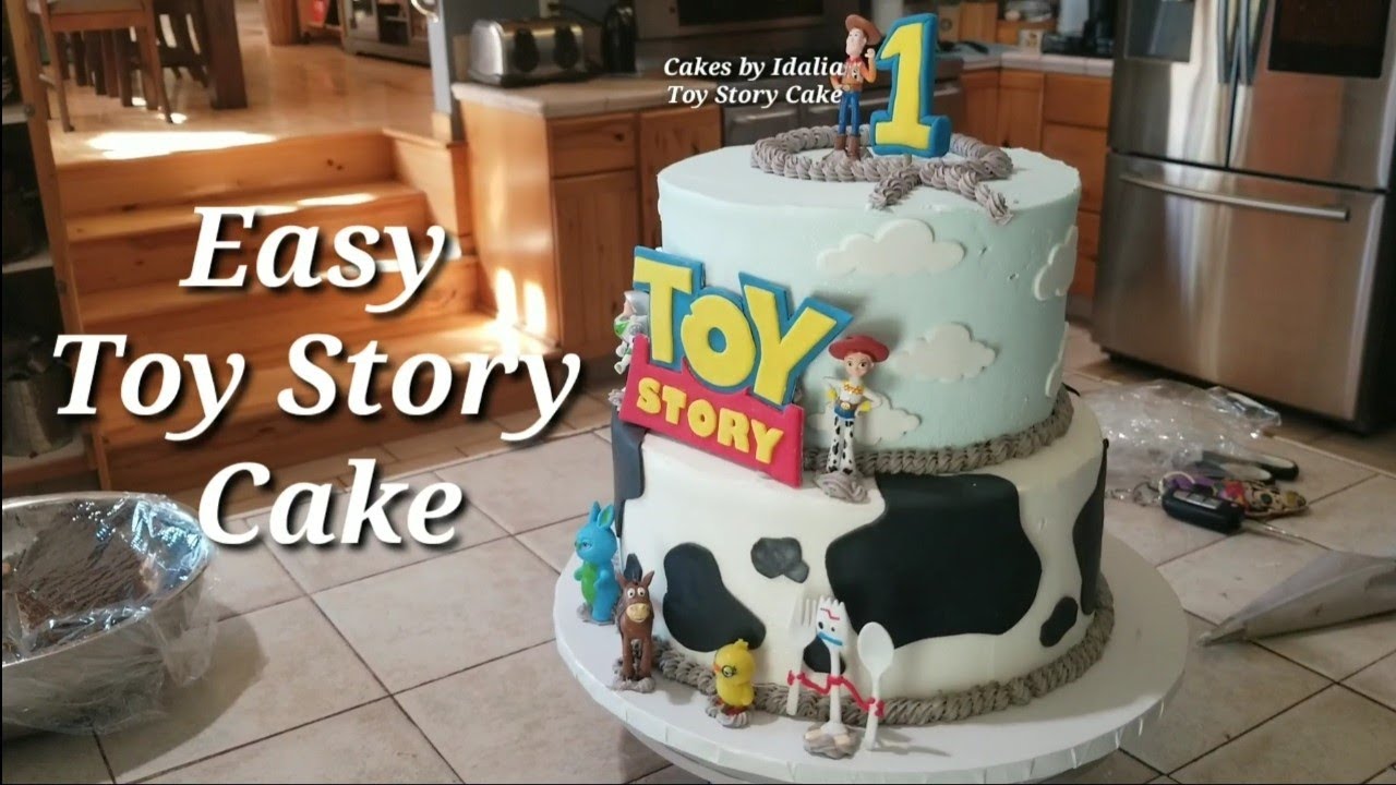 Toy Story Cake for Beginners!