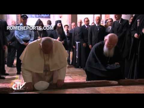 Click to Watch the Pope and Patriarch: Movement toward Full Communion Between Orthodox and Catholics Advances in Jerusalem video