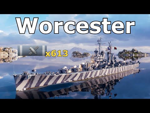 World of WarShips Worcester - 2 Kills 292K Damage