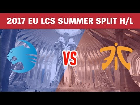 Highlights: ROCCAT vs Fnatic - 2017 EU LCS Summer Split