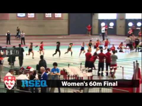 2013 RSEQ Champs - Women's 60m Final